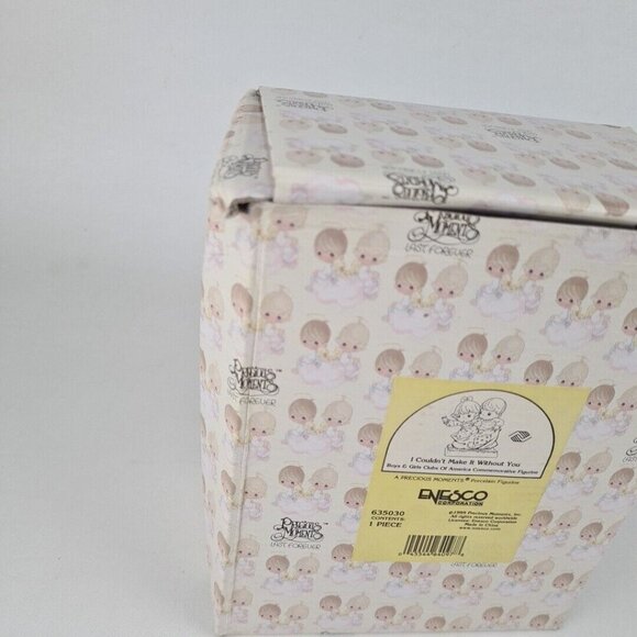 Precious Moments 635030 "I Couldn't Make It Without You" Boy & Girls Figurine - Picture 8 of 10